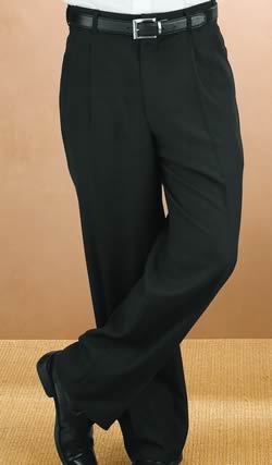 MEN'S BLACK PANTS FORMAL UNIFORM